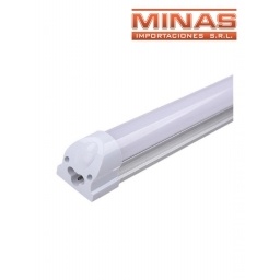 TUBO DE LUZ LED 18W 1.20M ALUMINIO LUZ FRIA C/SOPOR