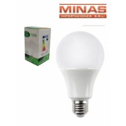LAMPARA LED 15W BOMBILLA LUZ FRA