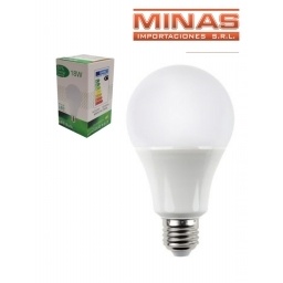 LAMPARA LED ,18 W,A 80 ,LUZ FRIA.