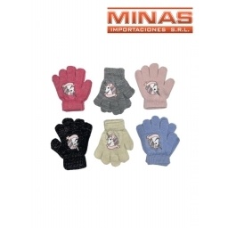 GUANTES PARA NIA X 12 PARES,UNICORNIO, $ 74,90 CU.