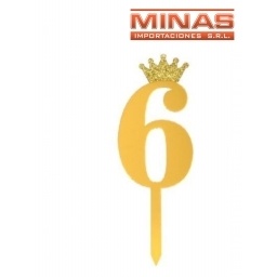 NUMERO PARA TORTA UNICO COLOR