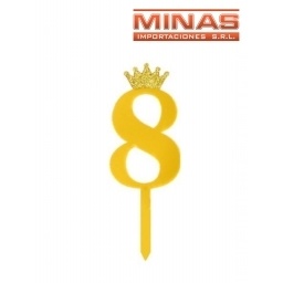 NUMERO PARA TORTA UNICO COLOR