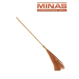 ESCOBA DE BRUJA DE 1 METRO,DE PAJA.