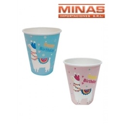 VASOS PARA CUMPLEAOS 10PCS