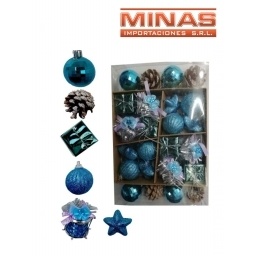 ADORNO PARA NAVIDAD 24 PCS $10 CU