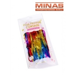 CORTINA PARA CUMPLEAOS NICO COLOR 100 CM X 200 CM