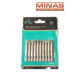 PUNTEROS  ATORNILLADORA PZ2, X 10 PCS.