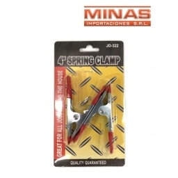 SET DE PINZAS CLAMP  DE 4 X 2 PCS.