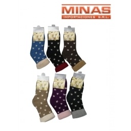 MEDIA GRUESA DE DAMA $70