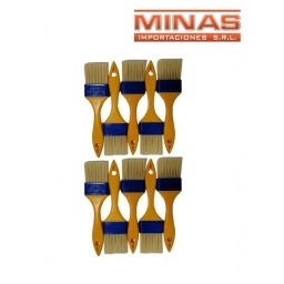 PINCEL 2 PULGADAS X 10 UND, $ 45 CU.