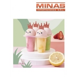 MOLDE PARA 4 HELADOS, MUECO.