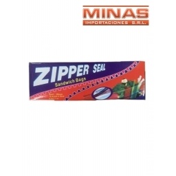 BOLSAS ZIPPER  17 CM X 18 CM X 50 PCS.