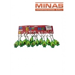 LLAVEROS 5 CM 4 COLORES $30 12 PCS