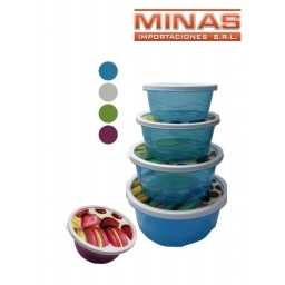 SET DE TAPER 4 PCS 20 CM