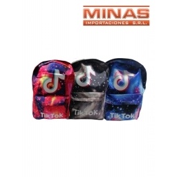 MOCHILA PARA ADOLESCENTE 4 COLORES  43CM