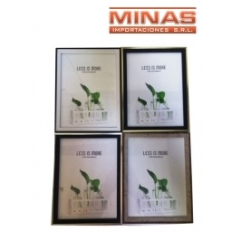 PORTARRETRATO 15 X 20 TRES COLORES