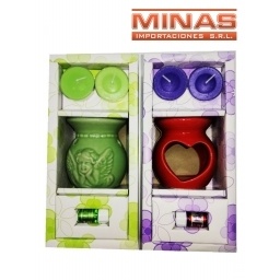 HORNITO + ESENCIA + 2 VELAS.