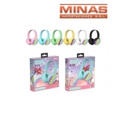 AURICULAR / VINCHA POP IT,BLUETOOTH.