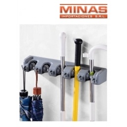 PERCHERO ORGANIZADOR DE ESCOBA,LAMPAZO ETC.