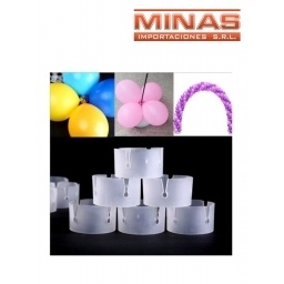 CLIP PARA GLOBOS 50 PCS $12 CU