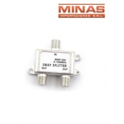 DERIVADOR TV CABLE DE 2 SALIDAS