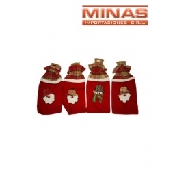 BOLSA PARA VINO DE TELA 30 X 14 CM