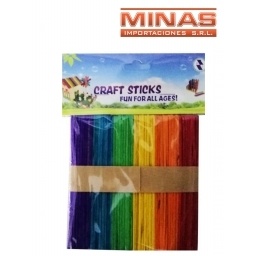 PALITOS PARA HELADOS X 50 UND, COLOR.
