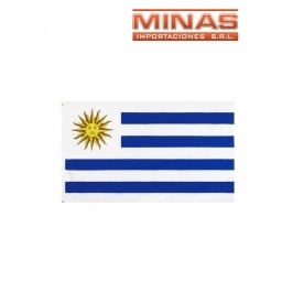 BANDERA DE URUGUAY 150 X 90 BUENA PRESENTACION