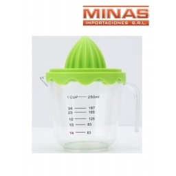 EXPRIMIDOR DE FRUTAS CON MEDIDOR