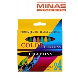 CRAYOLAS 24 PCS