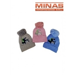 GORRO DE NIO FORRADO, DINOSAURIOS