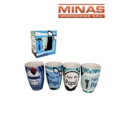 TAZA PARA DIA DEL PADRE DE 13 CM,