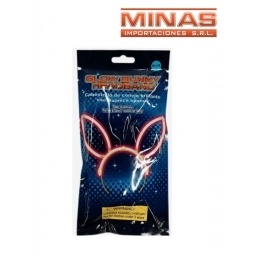 TIARA FLUOR OREJAS DE CONEJO.