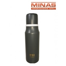 TERMO DE ACERO INOXIDABLE X  750 ML EXCELENTE CALIDAD,GRIS.