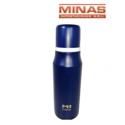 TERMO DE ACERO INOXIDABLE X  750 ML EXCELENTE CALIDAD,AZUL.