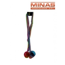 COLLAR X 6 UND,VASITO, 6 COLORES, 80 CM, $ 40 CU.
