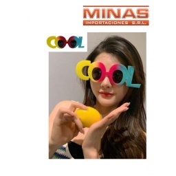 GAFA MULTICOLOR, COOL, DE COTILLON.