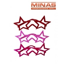 GAFAS ESTRELLAS, VARIOS COLORES.
