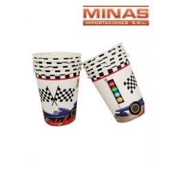 VASOS  FORMULA 1 X 10 UND.