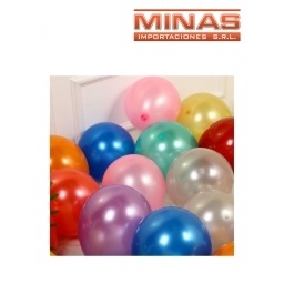 GLOBOS X 10 UND,METALIZADOS.