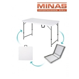 MESA PLEGABLE TIPO VALIJA 120 CM X 60 CM.