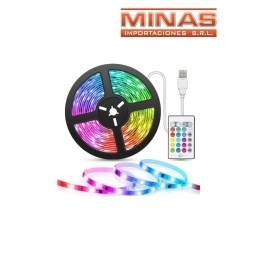 MICRO CADENA LED X 10 M.EXT,USB + CONTROL,PARA EXTERIOR.