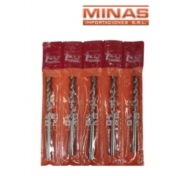 MECHA PARA PARED 8 MM X 120 MM,  5 UND, $ 32 CU.