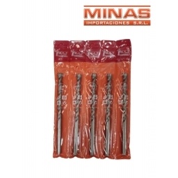 MECHA PARA PARED 10 MM X 150 MM,  5 UND, $ 40 CU.