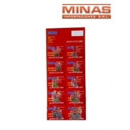 CARBONES PARA HERRAMIENTAS,10 MODELOS.