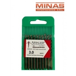 MECHAS PARA METAL 3 MM X 10 UND.