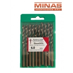 MECHAS PARA METAL 6 MM X 10 UND.