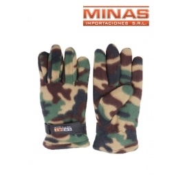 GUANTES DOBLE POLAR CAMUFLADOS,SPORT.