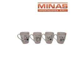 TAZA DE CERAMICA DE 10 CM,GATITOS.