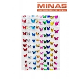 CORTINA PARA FIESTAS MARIPOSAS, 9 COLORES.